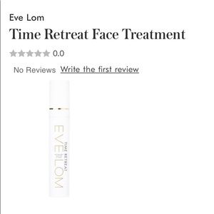 Eve Lom Time Retreat face treatment - BRAND NEW